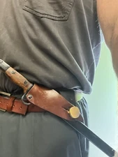 SOB gaucho/ Facon Style Frog Only For WW2 Arisaka bayonet FROG ONLY 