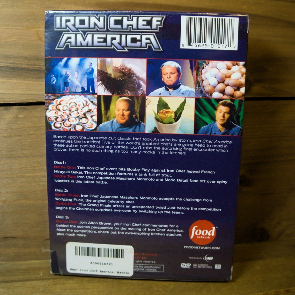 Iron Chef America Battle of the Masters (DVD, 2009) 845625010177 eBay
