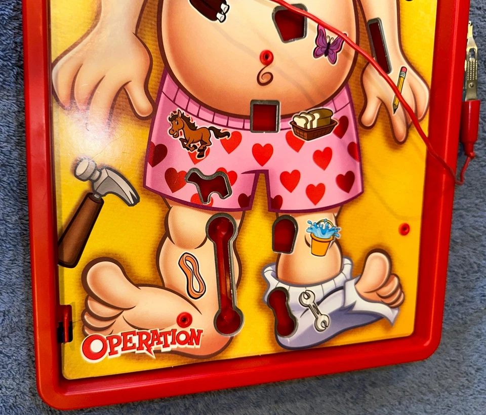 2015 Hasbro Operation Game Replacement Piece Game Board - Image 4 of 4