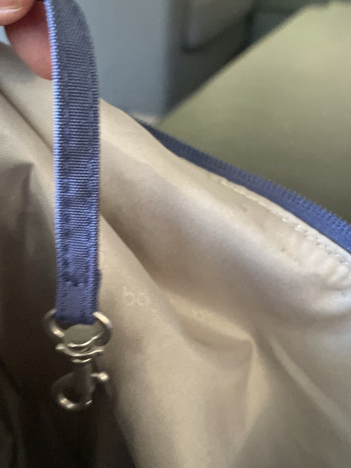 Baggallini Women's Anti-Theft Free Time Crossbody Bag Pacific Blue EUC