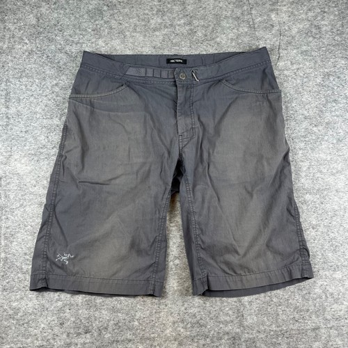 Arc'teryx Men's Pemberton Shorts Size 38 Gray Climbing Hiking 12.5" Inseam