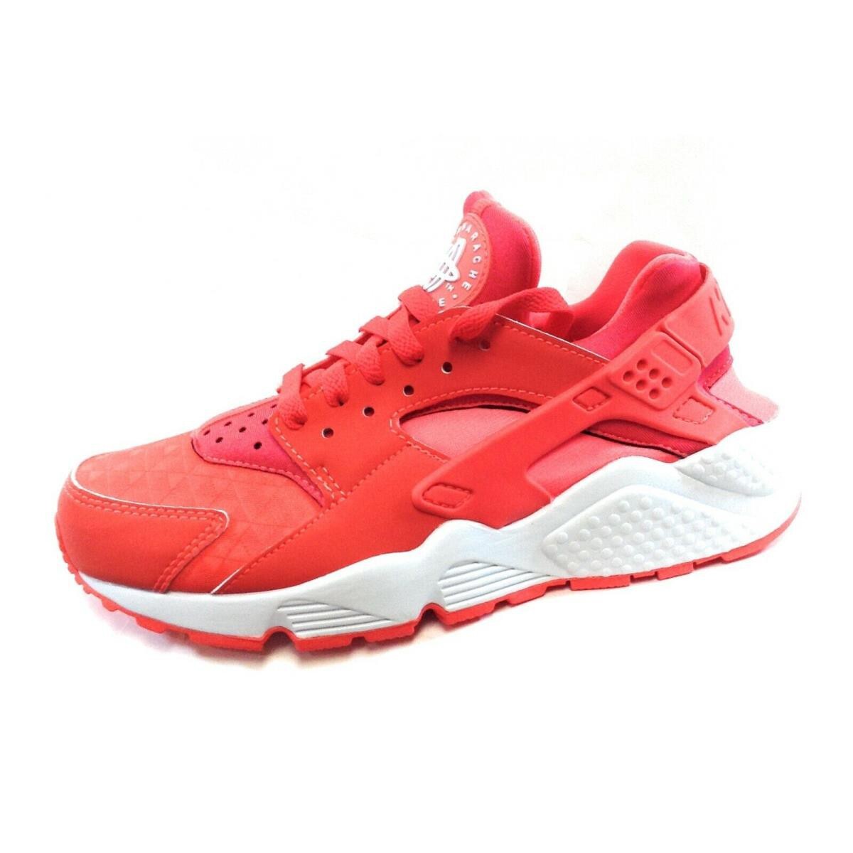 NWOB NIKE WMNS AIR HUARACHE RUN 634835-608 BRIGHT CRIMSON WOMENS 7 YOUTH 5.5 NEW image 7