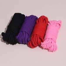 10m Couples Shibari Cotton Rope Japanese Binding BDSM Roleplay Game Restraint SM