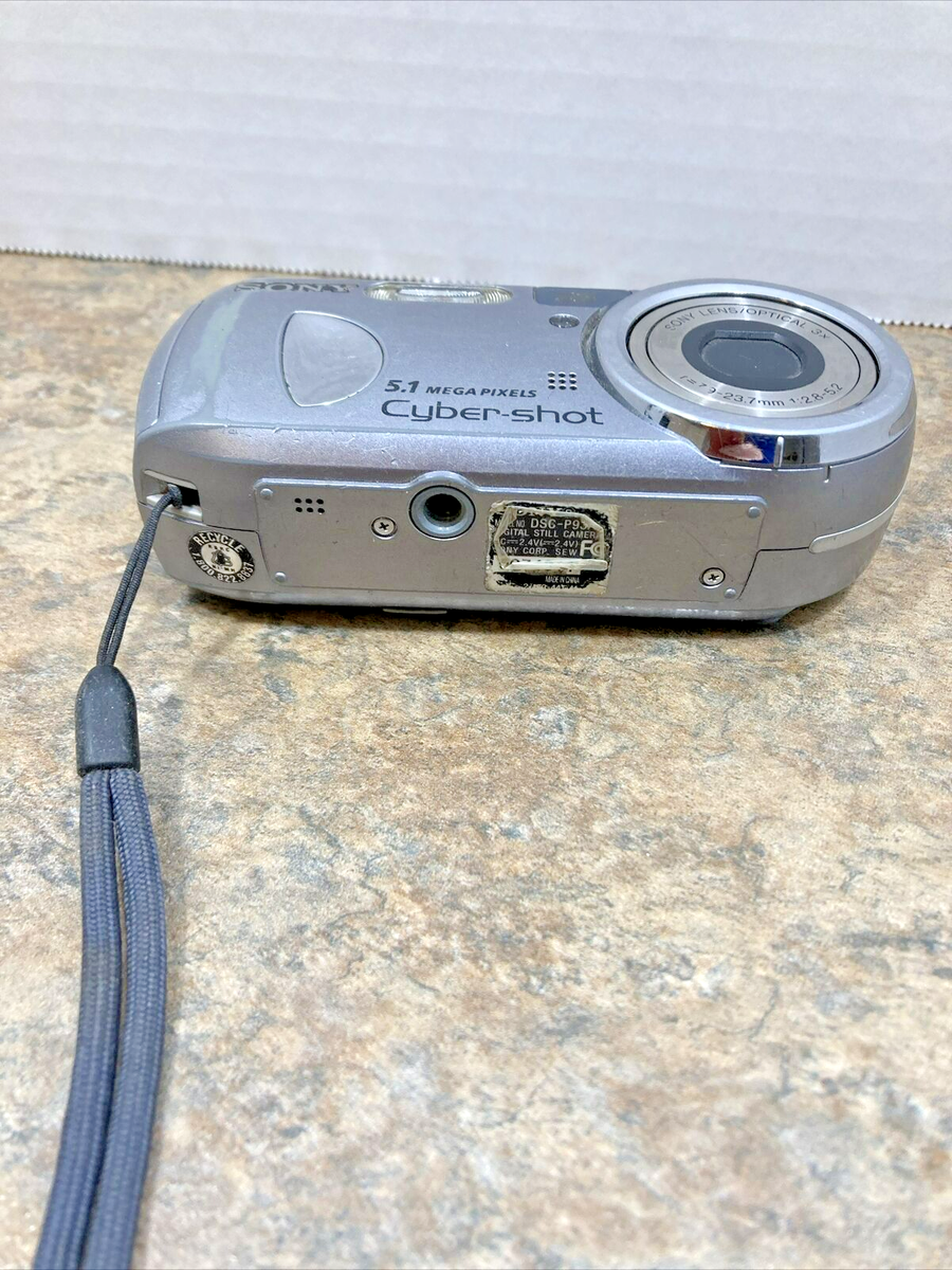 SONY CYBERSHOT DSC-P93A - 5.1 PIXELS - UNTESTED - MPEG MOVIE VX