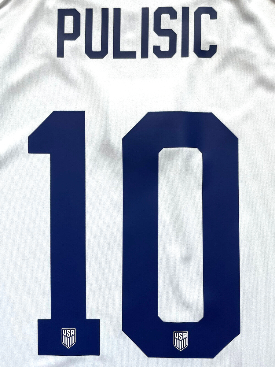 2022/23 USA Home Jersey #10 Pulisic 2XL Nike Soccer World Cup