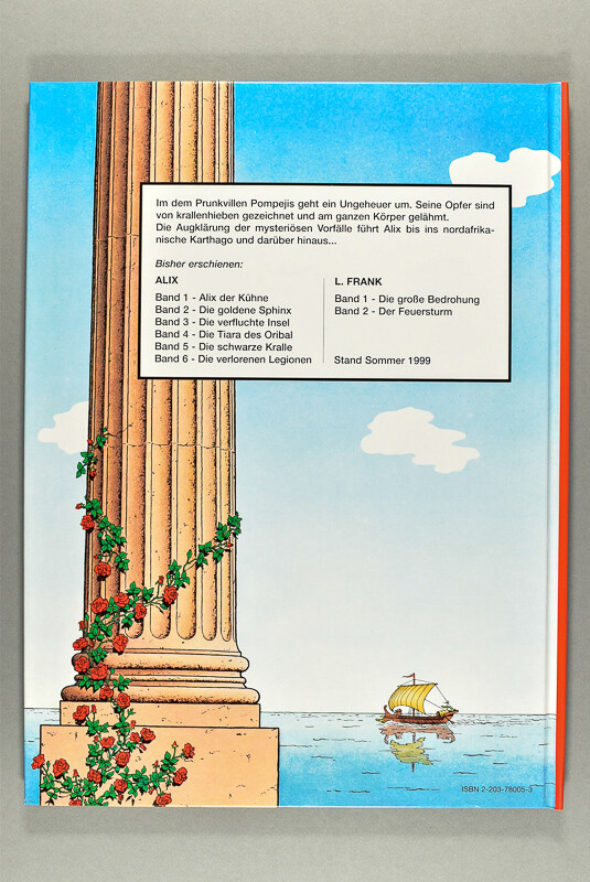 Thumbnail - Alix, Die Schwarze Kralle, Bd. 5. Hc. Casterman. 1998.