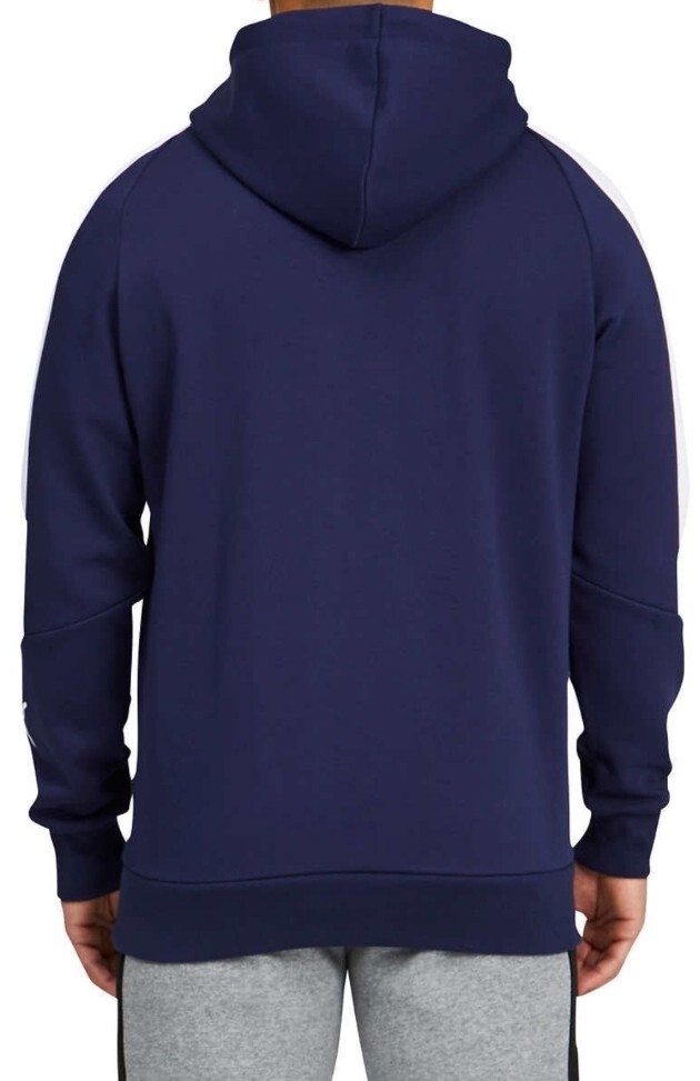 Puma Men's Pullover Fleece Hooded Sweatshirt Sports M/BLUE eBay