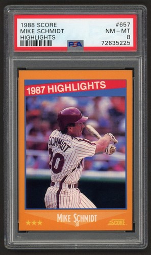 1988 Mike Schmidt [Highlights] #657