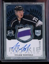 2013-14 Upper Deck The Cup Rookie Auto Patch #152 Tyler Toffoli RC /249 _1327