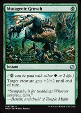MTG English Mutagenic Growth NM Foil Modern Masters 2015