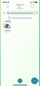 Pok&eacute;mon Go✨Hundo Zygarde Complete form & MB Ball ✨P.T.C-LvL70✨ Read Description