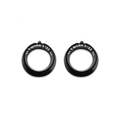 TE-222-X4-0.5  T-Works Alum. Adjustment Bearing Hub Reduce ±0.5mm ( For Xray...