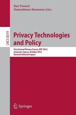 Datenschutztechnologien und -richtlinien - 9783642540684