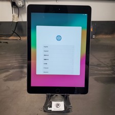 Apple iPad 6th Gen. A1893 128GB Space Gray WIFI 9.7" Battery 100 Scratches 85
