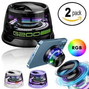 2PACK G700 RGB Bluetooth 5.3 Speaker | Mini Wireless Portable Phone Stand |USB-C