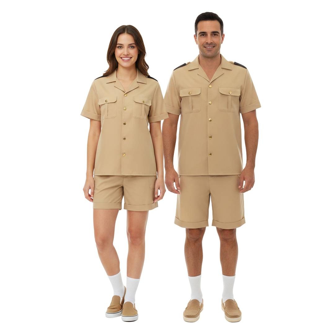 Adultos Explorador Disfraz Safari Vestido Elegante Conjunto Hombres Damas Selva Zoológico Guardián