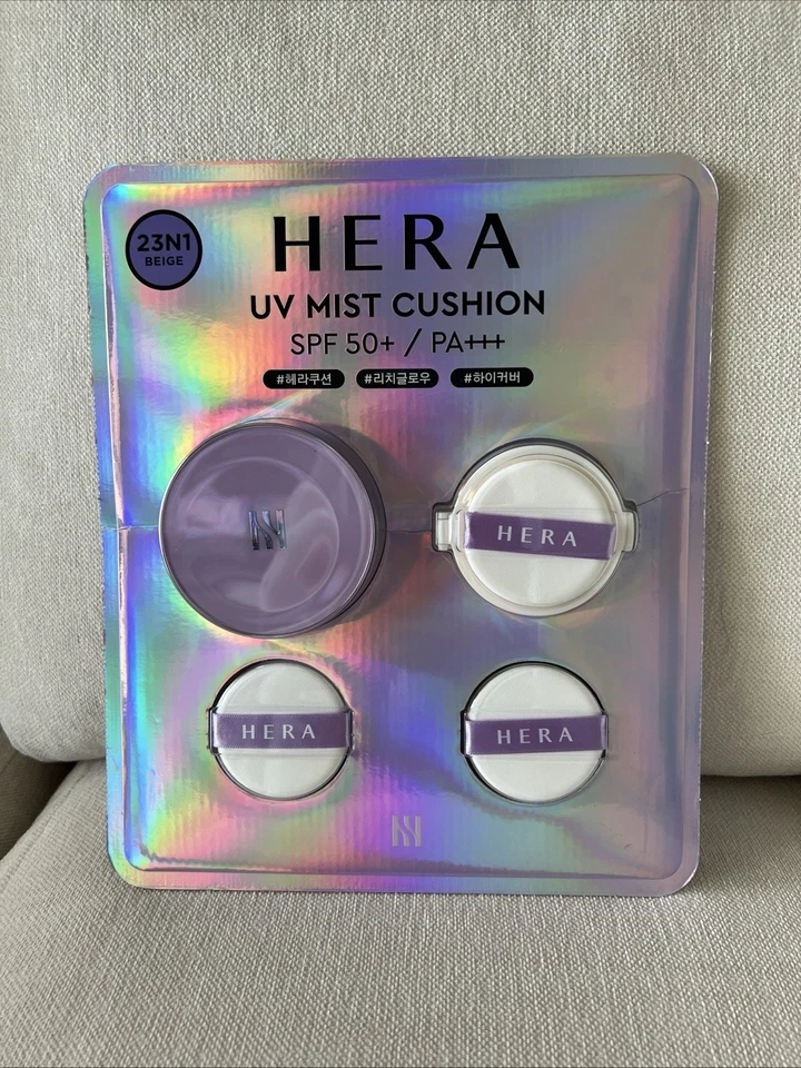 Hera UV Mist Cushion 15g + Refill 15g SPF50+ PA++ for Flawless UV | K-Beauty - Image 3 of 3