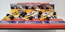 1:43 3 CAR SET RENAULT TURBO RS01 RS10 RE20 JABOUILLE FIRST LAST WIN 1977 1979