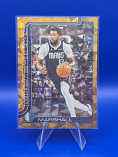 2025-26 Topps Basketball Diamante Gold /50 Naji Marshall #246 Mavericks