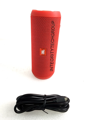 JBL Flip 3 Portable Splashproof Bluetooth Speaker Red, Tested And
