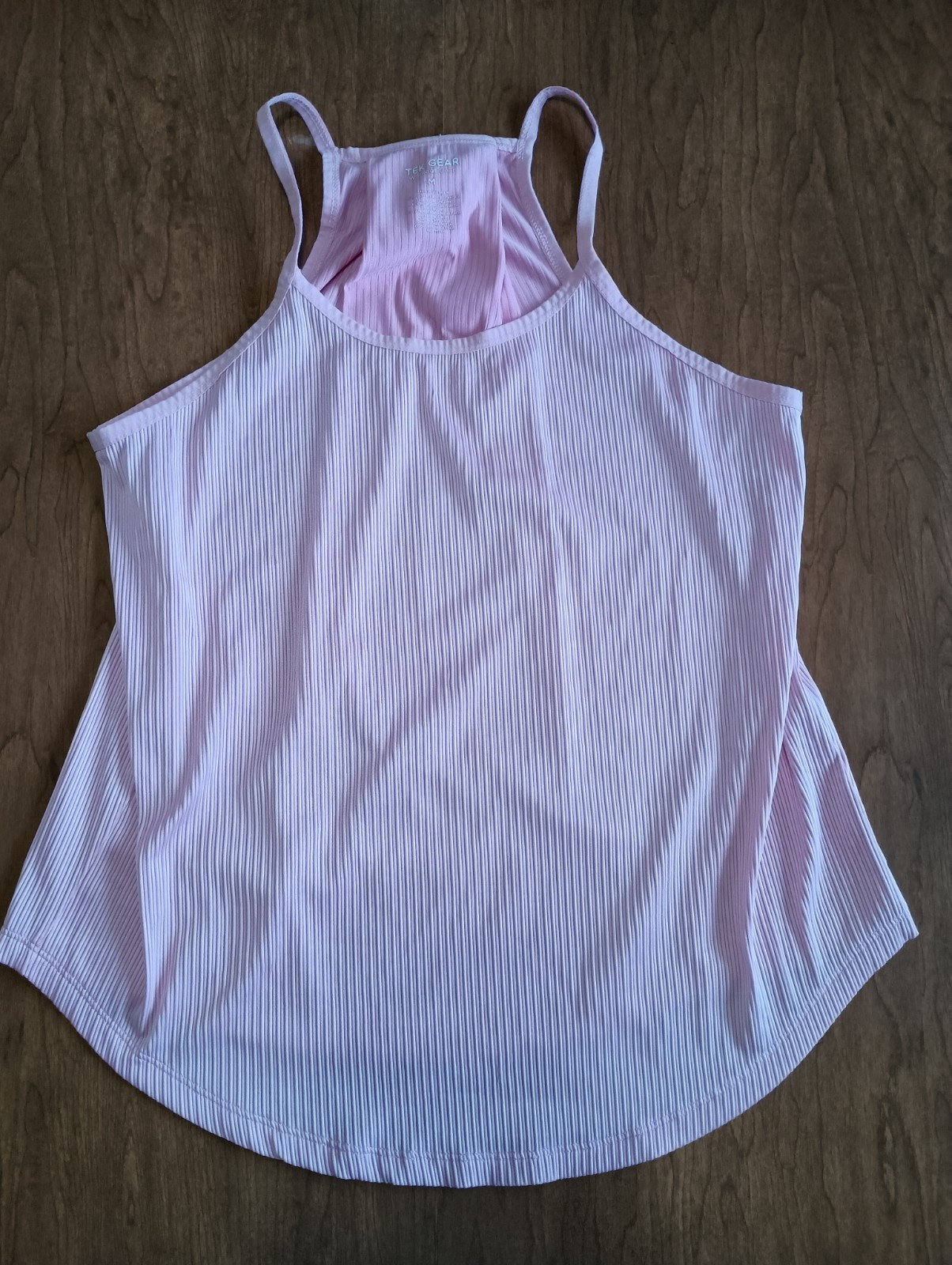 Tek Gear Women's Light Pink Workout Gear Activewear Tank Top Size Medium