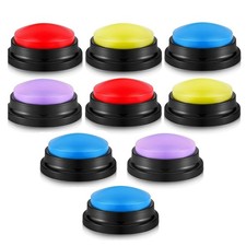 8 PCS Answer Buzzers Button Answer Buzzer Game Show Buzzer Recordable5825