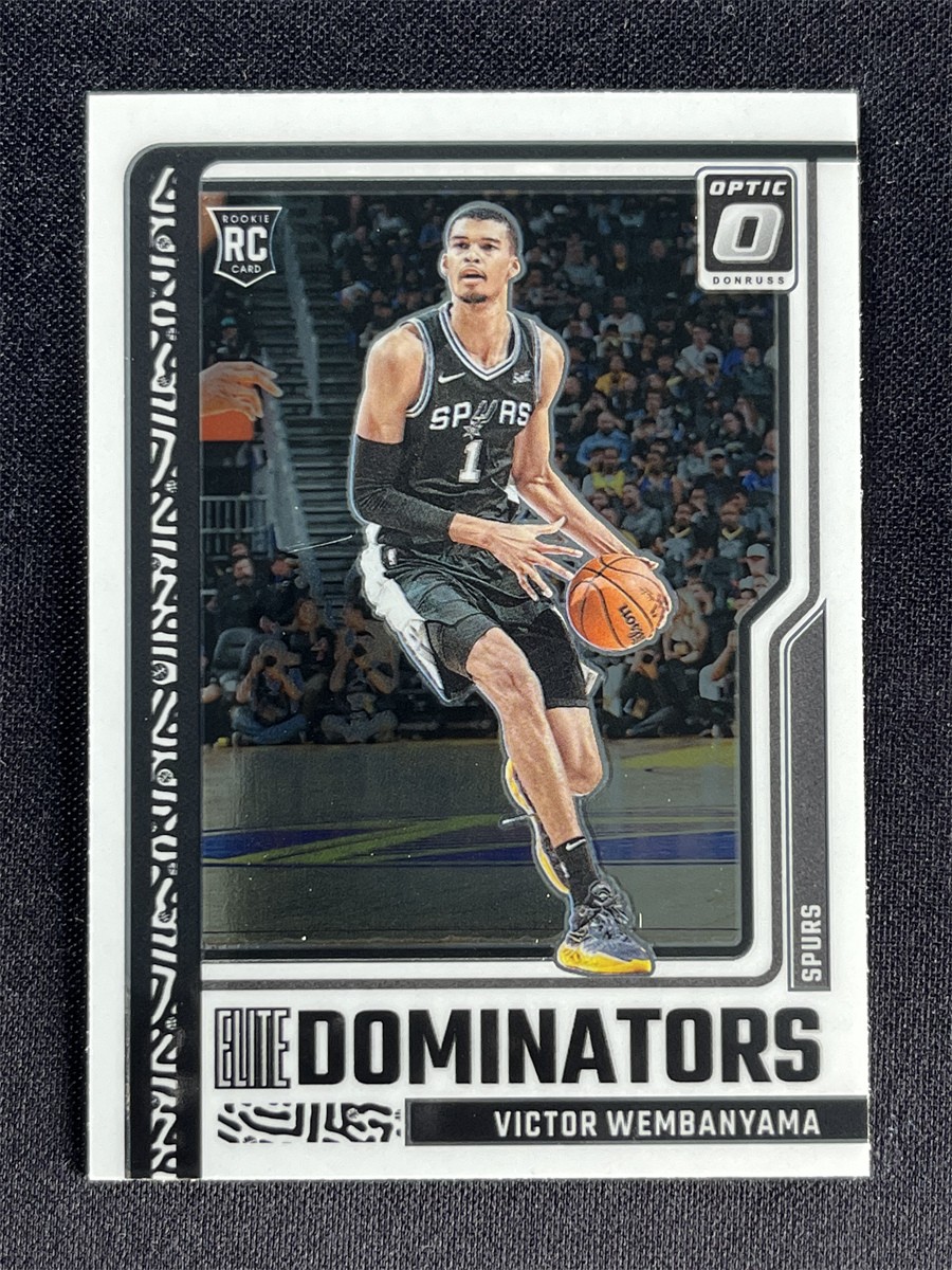 2023-24 Panini Donruss Optic Victor Wembanyama #18 Elite Dominators RC Rookie
