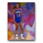 Dennis Rodman #17 Art Card Limited 31/50 Edward Vela Signed (Detroit Pistons)