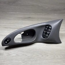 00-07 Ford Focus Left Driver Master Door Window Switch Lock Assembly Gray OEM