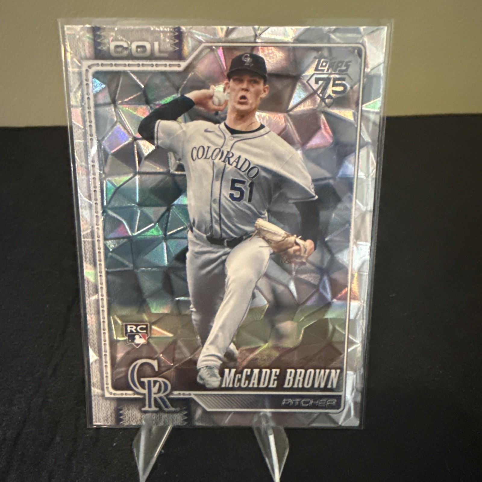 2026 Topps Series 2 - McCade Brown #595 Diamante Foil