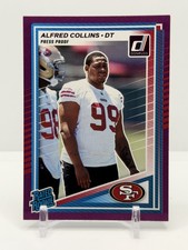 2025 Donruss Alfred Collins RC Press Proofs Purple #355 San Francisco 49ers
