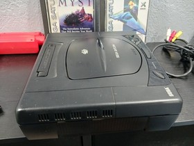 Sega Saturn Console MK-80000 Bundle OEM 3D Analog Control Pad Light Gun Myst CIB