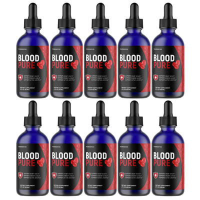 Blood Pure Drops Blood Support Formula Active Lifestyle Support 10 Bots Official