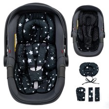 Infant Car Seat Insert with Extra Headrest  Shoulder Pads Set