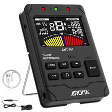 Digital Metronome Tuner Tone Generator, 3 in 1 Rechargeable Voice Counting Ta...