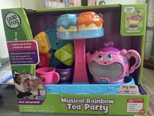 Leap frog musical rainbow tea party NEW