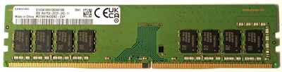 M378A1K43DB2-CVF Samsung 8GB 1Rx8 PC4-2933Y-UA2-11 288 Pin Desktop