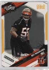 2009 Score Inscriptions Rookie Gold Zone 32/50 Rey Maualuga #389 4g8