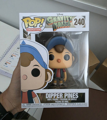 Funko Pop! Animation Gravity Falls Dipper Pines #240 Vinyl Figure Boxed