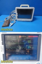 2012 Mindray DPM6 Patient Monitor Masimo SpO , ECG/NIBP/Temp NEW Leads 39875