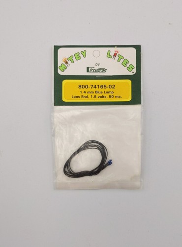 Extremo de lente de lámpara azul Circuitron 800-74165-02 1,4 mm 1,5 voltios | Zustand: Used