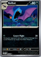 Golbat 050/086 Common Chaos Rising Pokemon Reverse Holo Near Mint