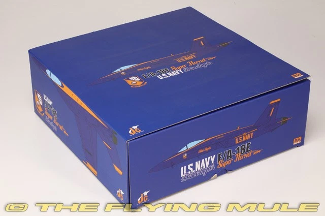 JCW-72-F18-009 JC Wings F/A-18E Blue Angels *DEFECTIVE* See Description - Image 4 of 4