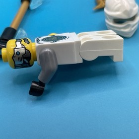 Lego Ninjago Zane Tournament Robe RARE Minifigure 853544 EUC