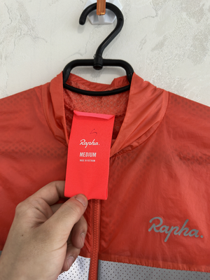 Rapha Women's Brevet Insulated Jacket Orange Size M Cycling