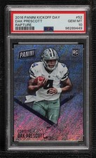 2016 Panini Day Rapture 5/10 Dak Prescott #52 PSA 10 GEM MT 0nr3