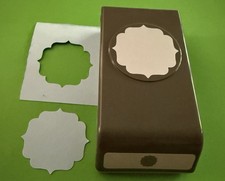 Stampin Up Fancy Square Scallop Punch