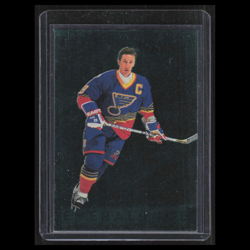 Wayne Gretzky [Emerald Ice] #449 1995 Parkhurst International card
