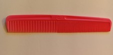 Pink Goody Vintage Retro Wide Fine Tooth Comb Styling Teaser 7 In Wide Dressing