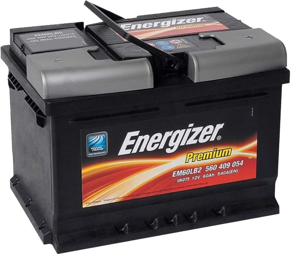 Batterie Energizer Premium 60Ah/540A (EM60-LB2) - Photo 1/1
